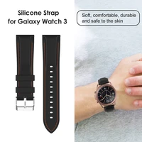 silicone smart watch band strap for samsung galaxy watch 3 41mmactive 2watch watch band durable practical components
