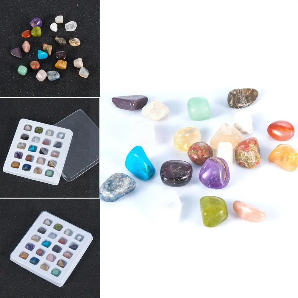 

Образцы руды из натурального хрусталя, 20 видов смешанных драгоценных камней, материалы для раннего изучения естественной географии для уче...