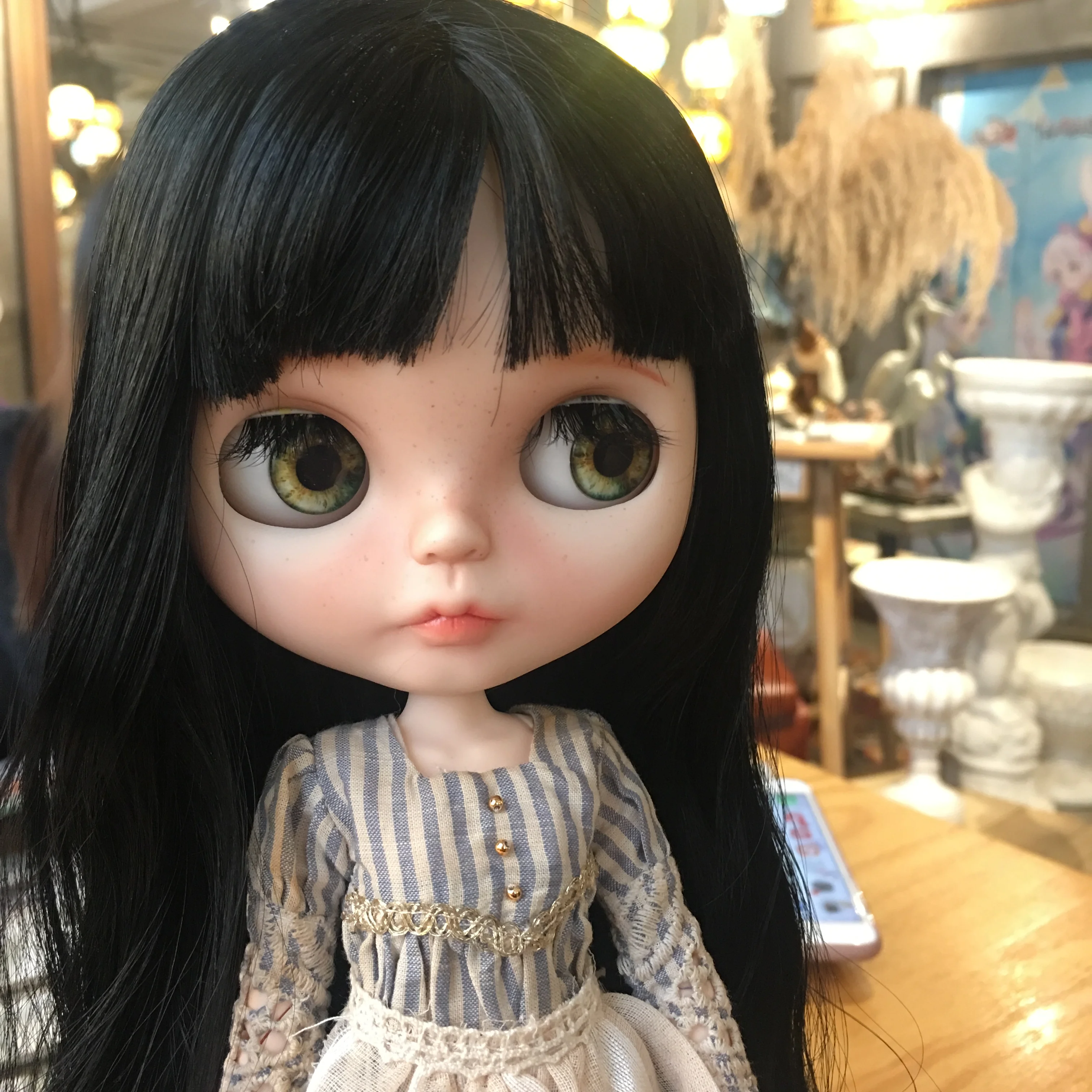 Ледяной 19 шарнир blyth кукла с макияжем лица белая кожа волосами Девушка подарок в