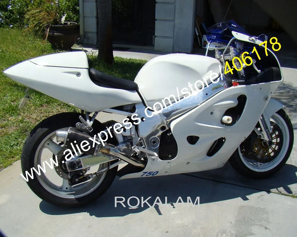 

Buy Cheap Custom Motorcycle Fairing For Suzuki 96-00 GSXR600 750 GSX-R750 R600 1996-2000 All White Bodywork Fairing Kits