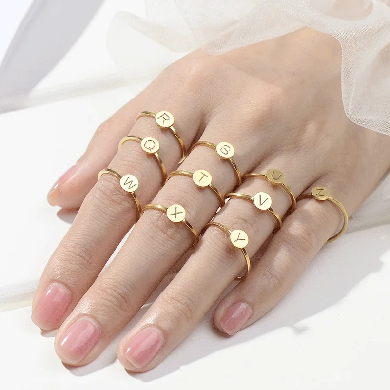 Кольцо с надписью для женщин и мужчин обручальное кольцо влюбленных пар кольца