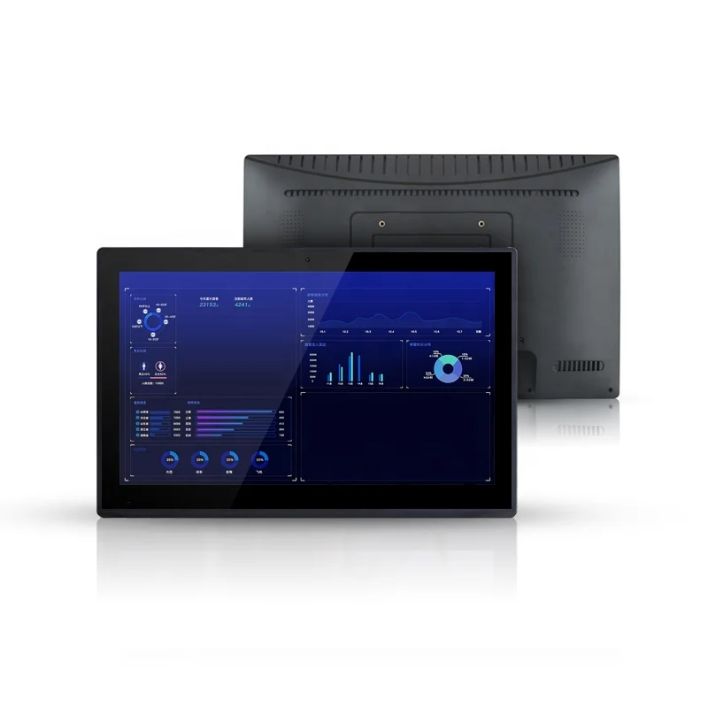 

15,6 дюймовый емкостный сенсорный экран планшет android рекламный дисплей настенный планшет для беговой дорожки