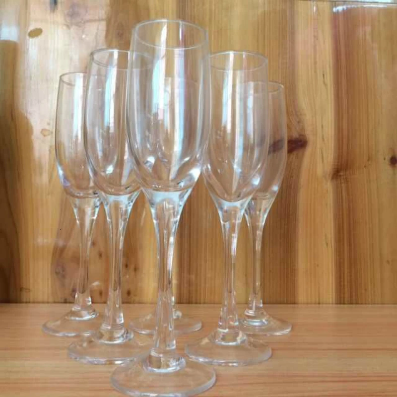 Без свинца бокалы для шампанского вина тюльпаны коктейльные чашки свадебной