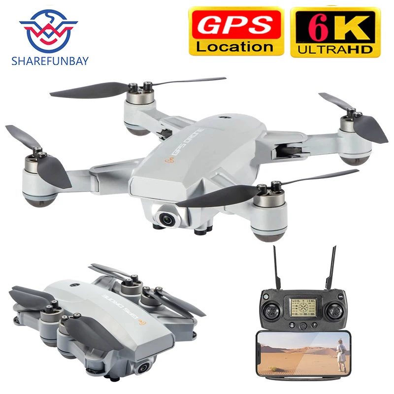 Новый X16 Дрон GPS 6K 5G Wi Fi Видео FPV Квадрокоптер полет 25 минут дистанция rc 500 м HD