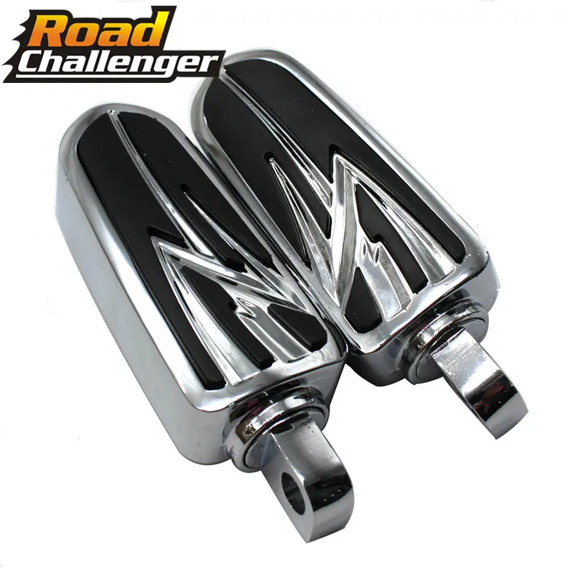 

Motorcycle Highway Footpeg Footrests Front Rear Foot Peg For Harley Touring FLHR Sportster Dyna