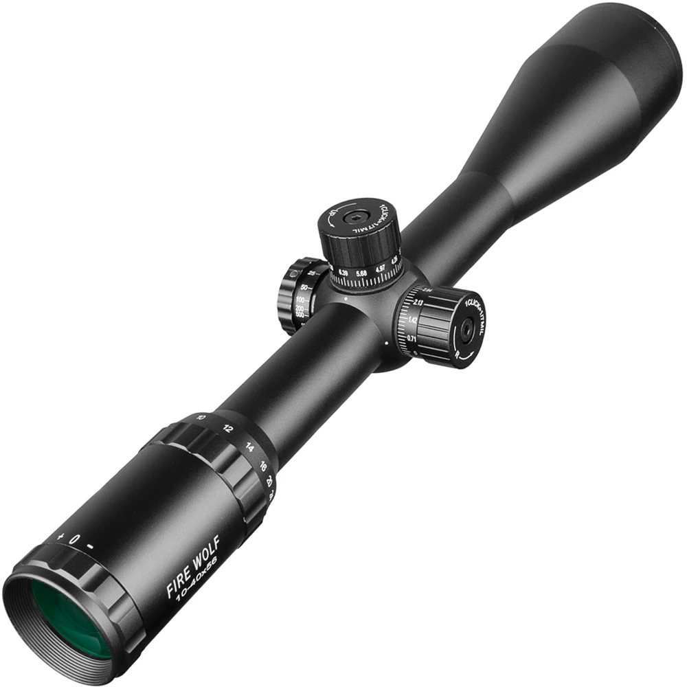 Тактический прицел Fire Wolf 10 40X56 для охоты винтовка со стеклом снайпера