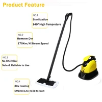 220v eu household electric steam cleaners mop handheld floor window washers mopping broom vacuum cleaning machine