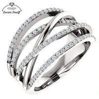 hot new style simple stitching silver entwined rope knot love couple tail ring personalized diamond jewelry rings for women