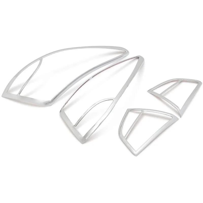 Для Hyundai Tucson IX35 2010-2014 Высокое качество ABS хромированный задний фонарь
