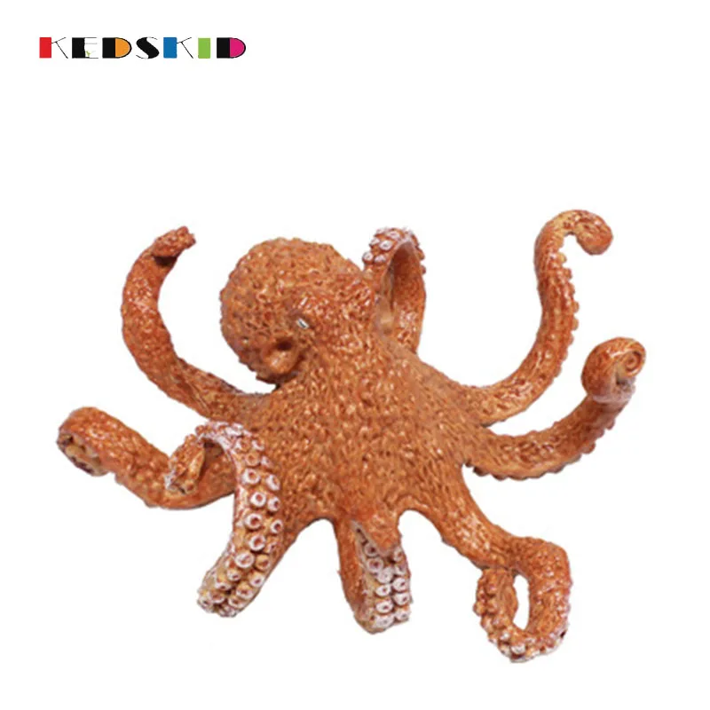 Осьминог Океаническая модель животного имитация сплошной океанический мир для