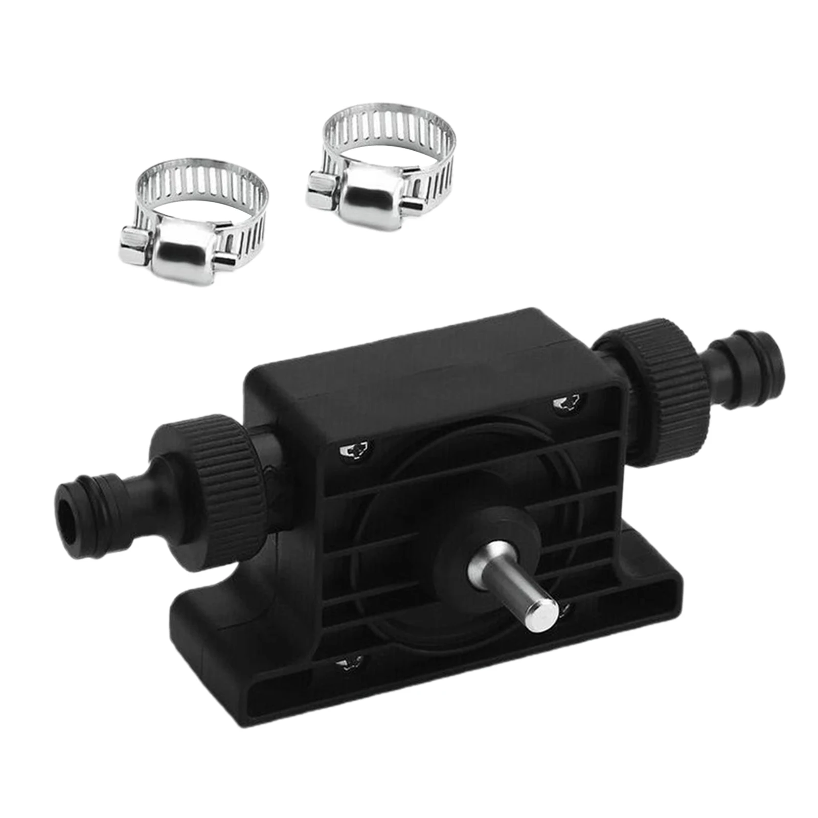 

Черный насос для электродрели, насос для масла, воды, жидкости, миниатюрный самовсасывающий Переносной Насос, два разъема для сверлильных п...