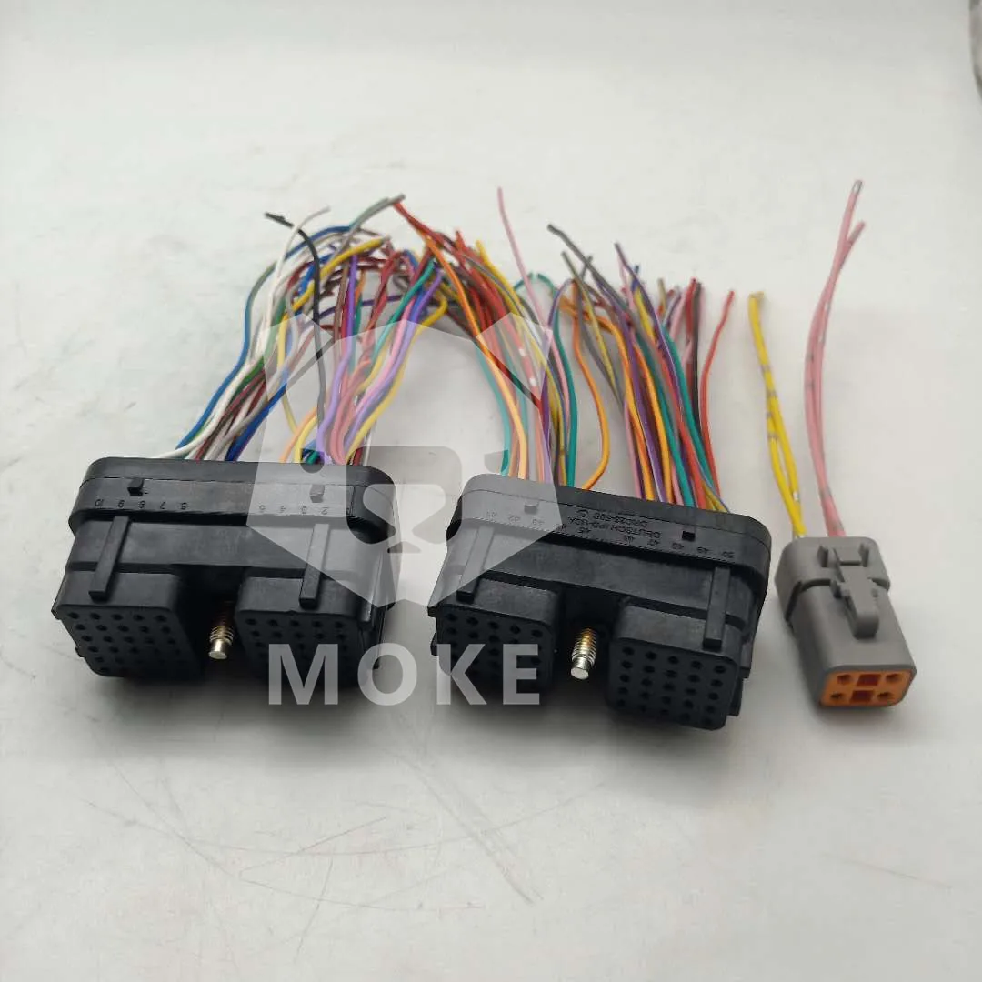

PC200-8 600-467-1100 Excavator Controller Connector PC300-8 4921776 ECU Controller Socket 6D107 Engine Controller Plug