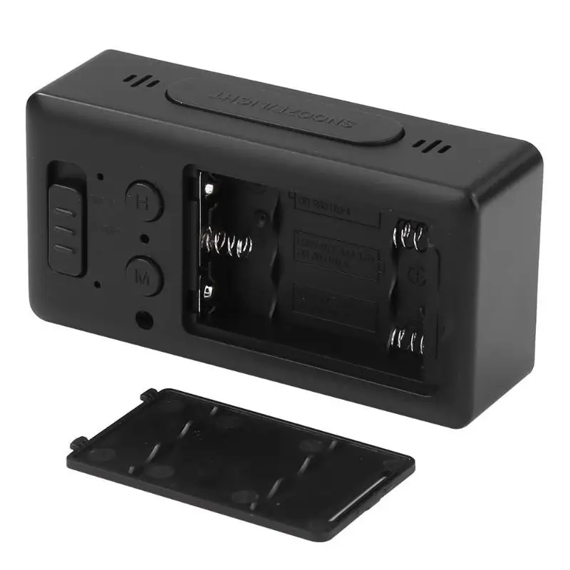 Цифровой светодиодный Будильник с подсветкой настольные электронные часы