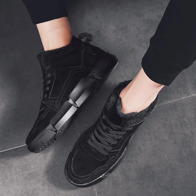Tenis Masculino Zapatos Hombre 2019 зимняя плюшевая теплая Мужская теннисная обувь спортивная