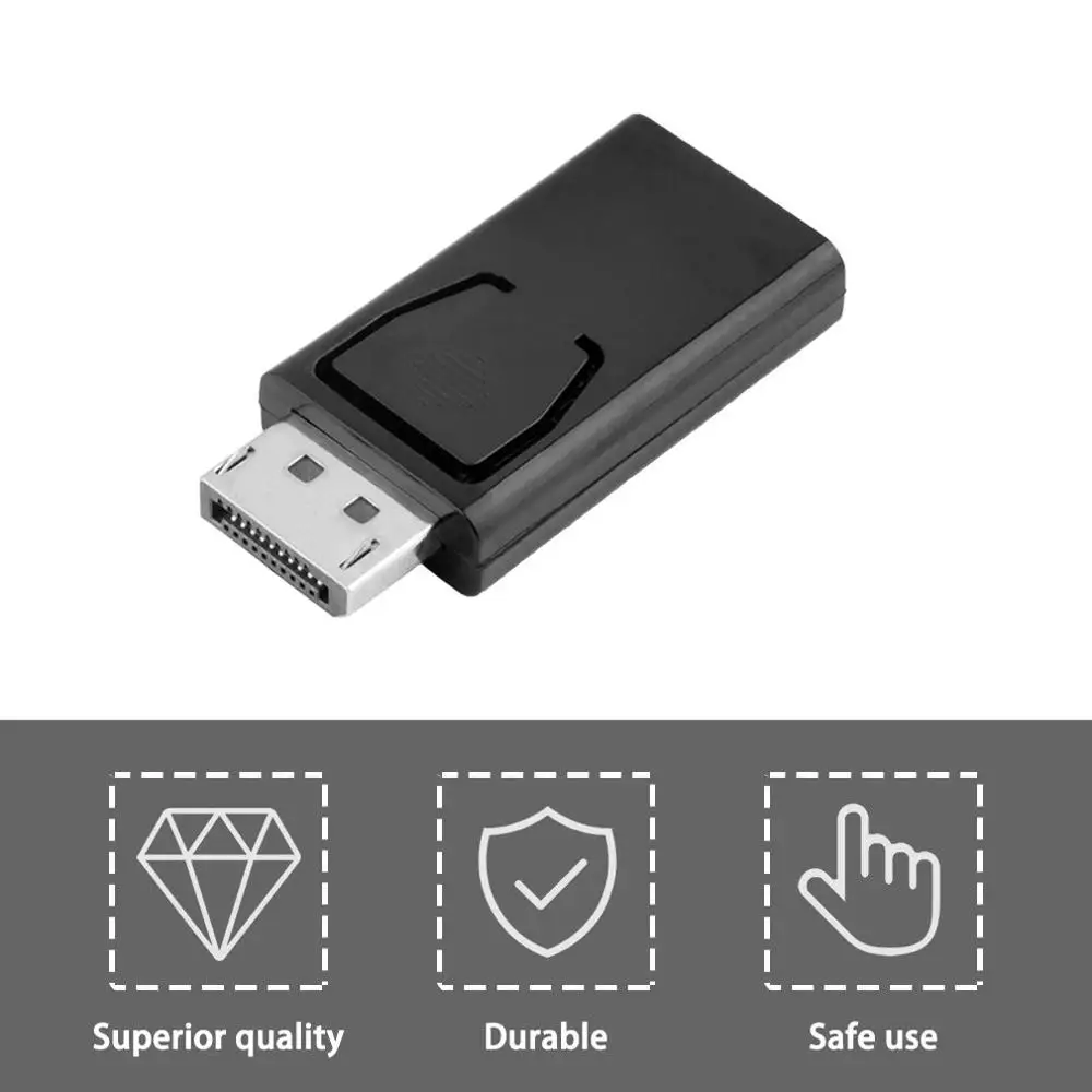 

Display Port DP Male To HDMI-compatible Female Converter Cable Adapter Video Audio Connector For HDTV PC Application