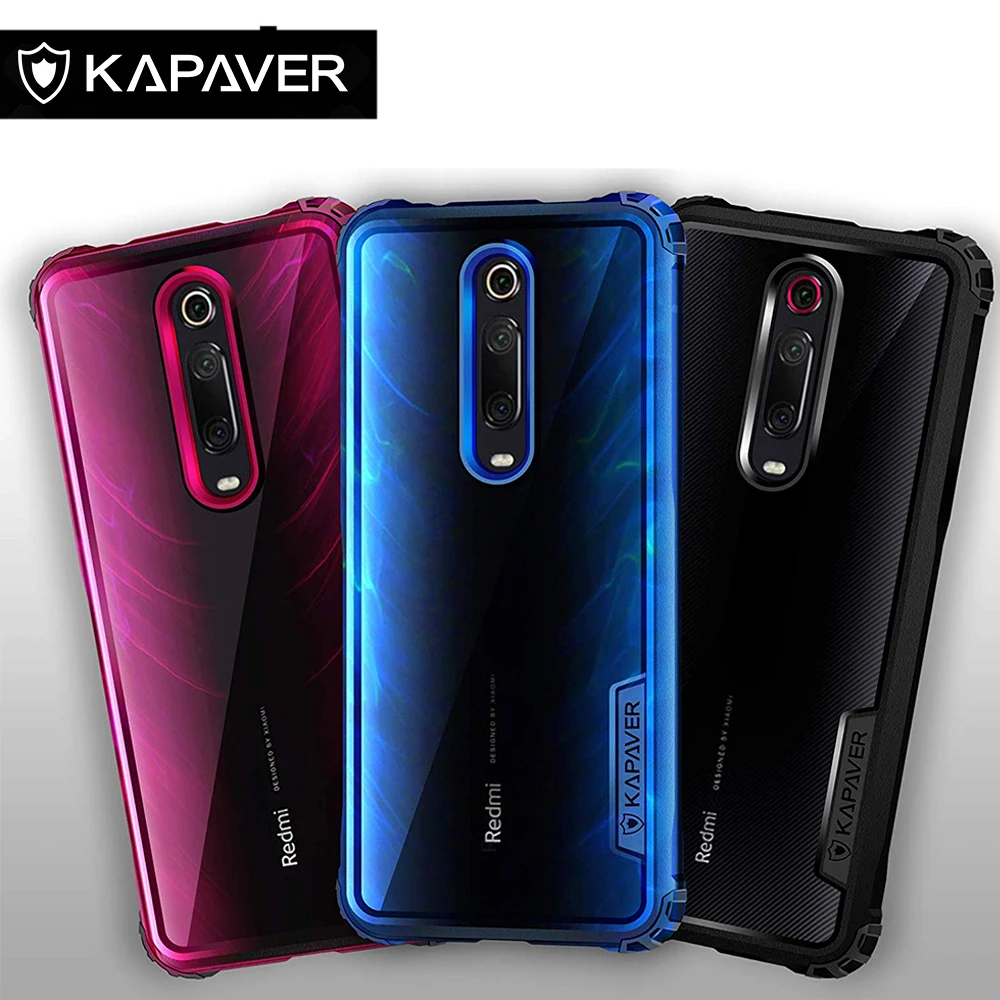 KAPAVER Transparent Phone Case for Xiaomi Redmi K20 / Pro Back TPU Bumper Resistant Protection Original Cover | Мобильные телефоны