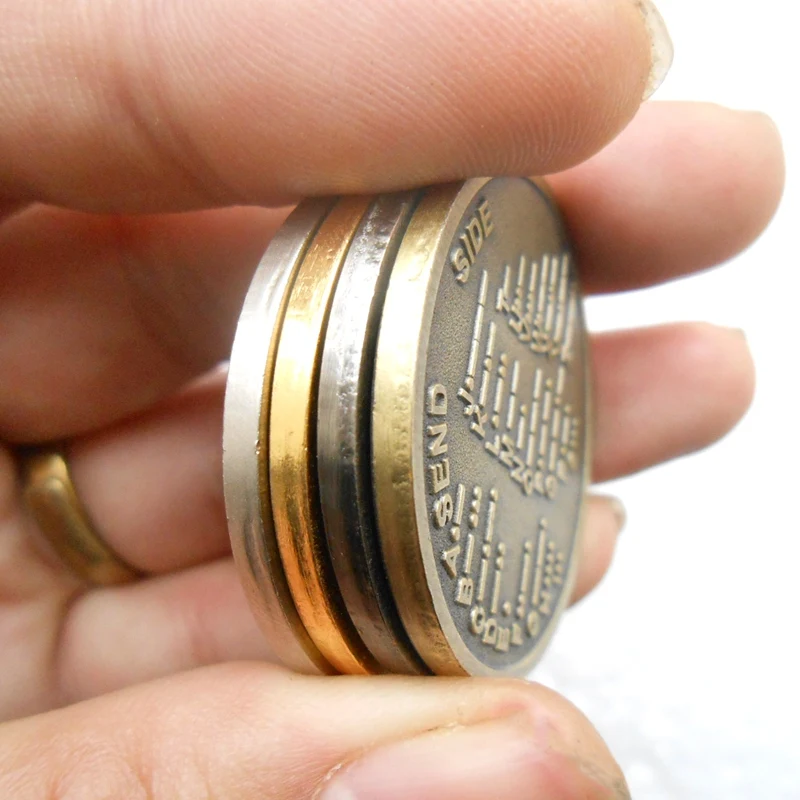 Cw Morse Code Decoder Chart Medal Commemorative Metal Coin Gift Paleo Nickel | Дом и сад