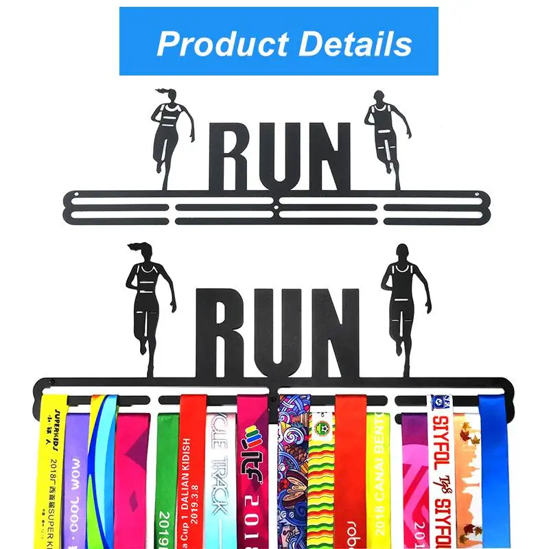 Подвесной Держатель для медалей 12 видов настенные крючки триатлона бега спорта