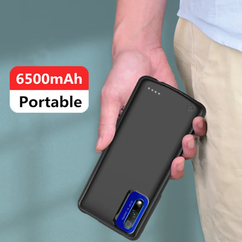 Чехол аккумулятор для Huawei Honor 9X внешний большой емкости 6500 мАч|Чехлы с