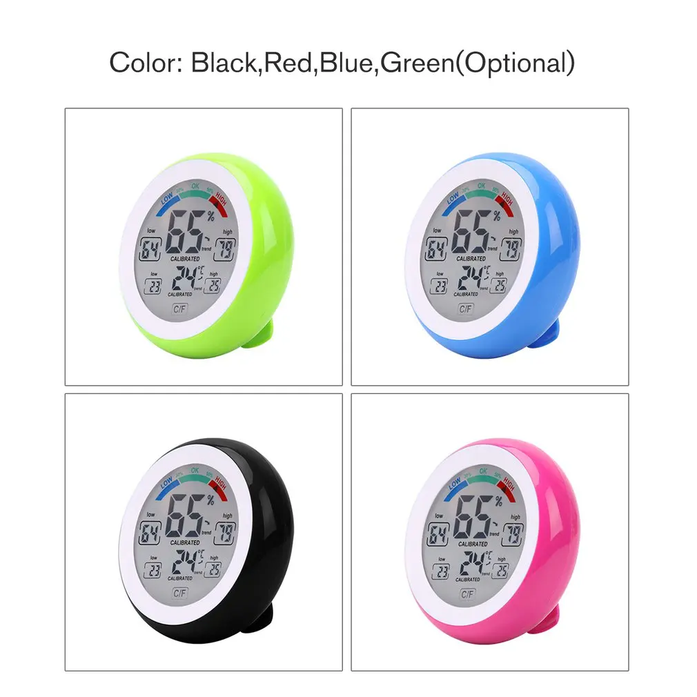 Цифровой термометр гигрометр практичный Измеритель температуры и влажности