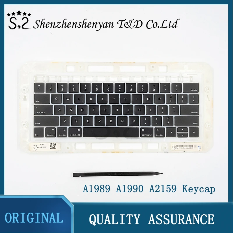 

A1989 A1990 Keyboard keys keycap for Macbook Pro Retina laptop key cap Brand New 2018 US Spain Spanish German Arabic Italian
