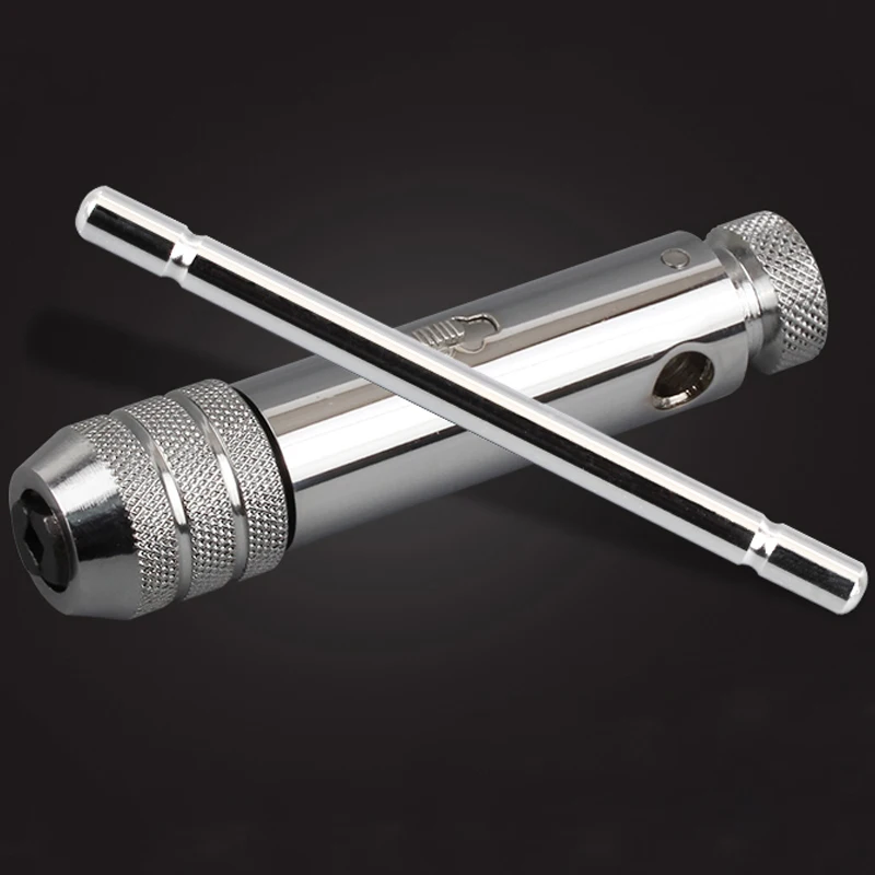 

O.M.Y Ratchet Taps Wrench T-Type Long Handle Twisted Wire Tapping Hand Tap Wrench Hinge Hand Tools Free Shipping