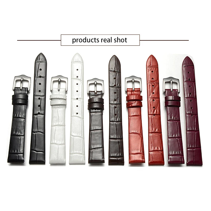 группа для часов подлинной коровы кожа мужчин смотреть женщин моды браслет