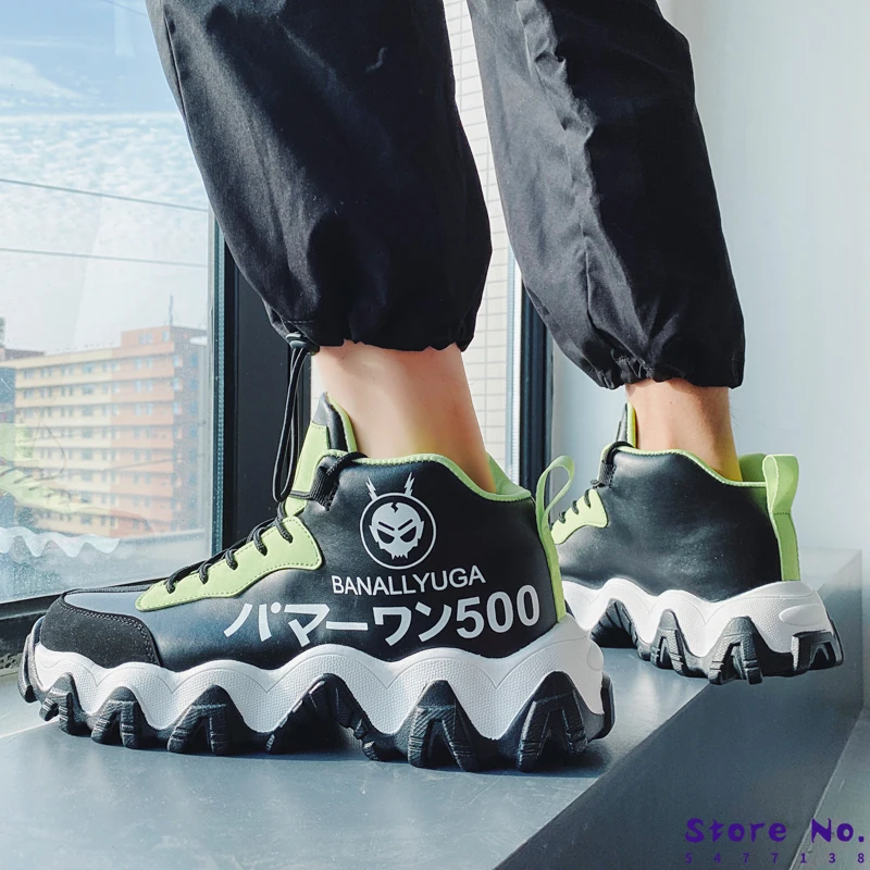 

Times New Roman Fashion Men Causal Shoes Male Summer Leisure Chunky Sneakers Lace Flats Breathable Sapato Masculino