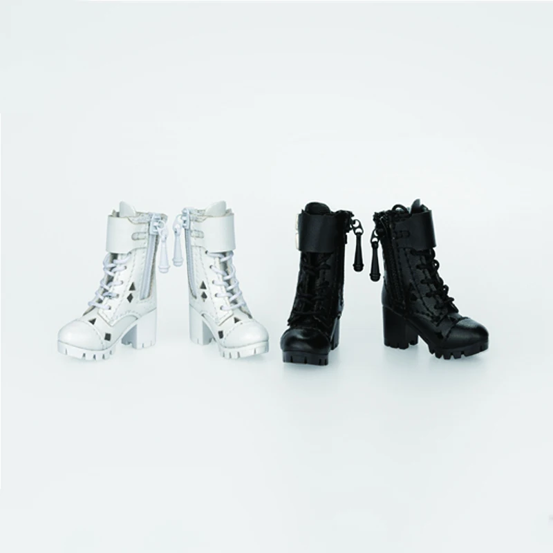 

In Stock 1:6 Female Soldier TCT-014 Women's High-top Zipper Hollow Martin Boots for 12" Action Figure DIY