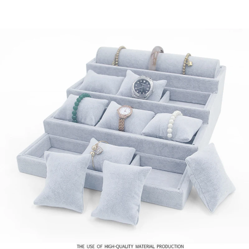 Бархатная Маленькая подушка браслет часы цепочка трапециевидная Подушка