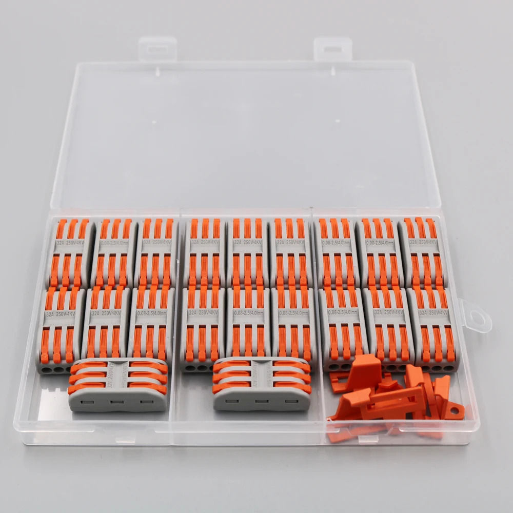 Упаковка в коробку 20 шт./лот PT-3-3-контактные мини-коннекторы для проводов