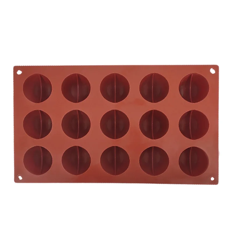 Силиконовая форма для торта с тюльпаном и муссом 15 отверстий французского