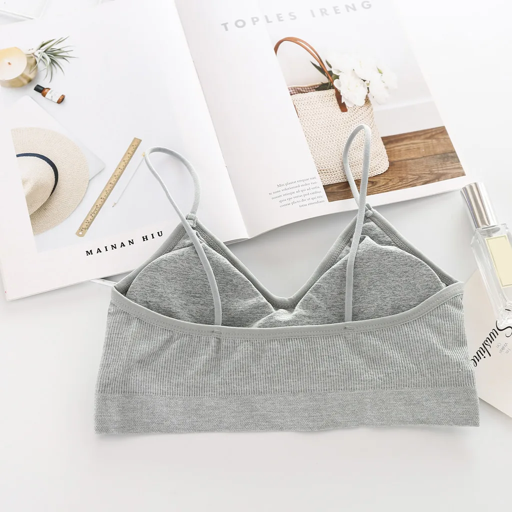 Новинка 2020 хит Модный женский бюстгальтер без колечков чашечки на груди