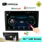 Автомагнитола LeeKooLuu, 2 Din, Android 10,1, GPS-навигация, Bluetooth, Wi-Fi, MirrorLink