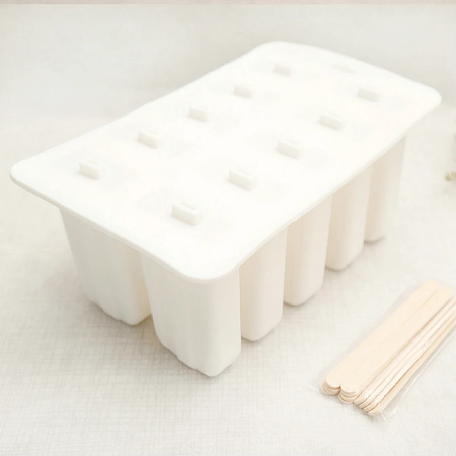 

Homemade Ice Cream Silicone Mold Reusable Popsicle Mold Making Sorbet Mould