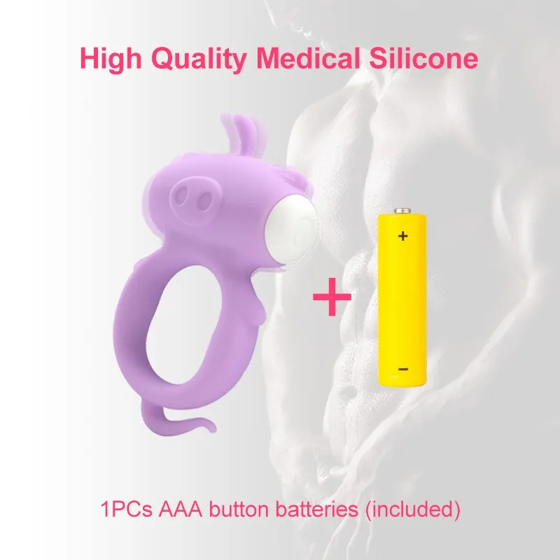 Вибрирующие секс игрушки кольцо вибратор на пенис Петух Кольцо Задержка