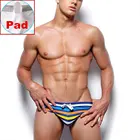 Мужские плавки, сексуальные, пуш-ап, мягкие, брендовые, пляжные плавки, шорты, мужские с заниженной талией, бикини, купальники для серфинга, купальный костюм