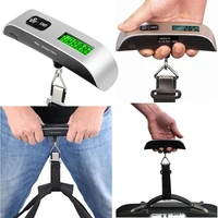 1pc luggage scale new 50kg10g portable lcd digital hanging with a grip handle high accuracy travel electronic scale