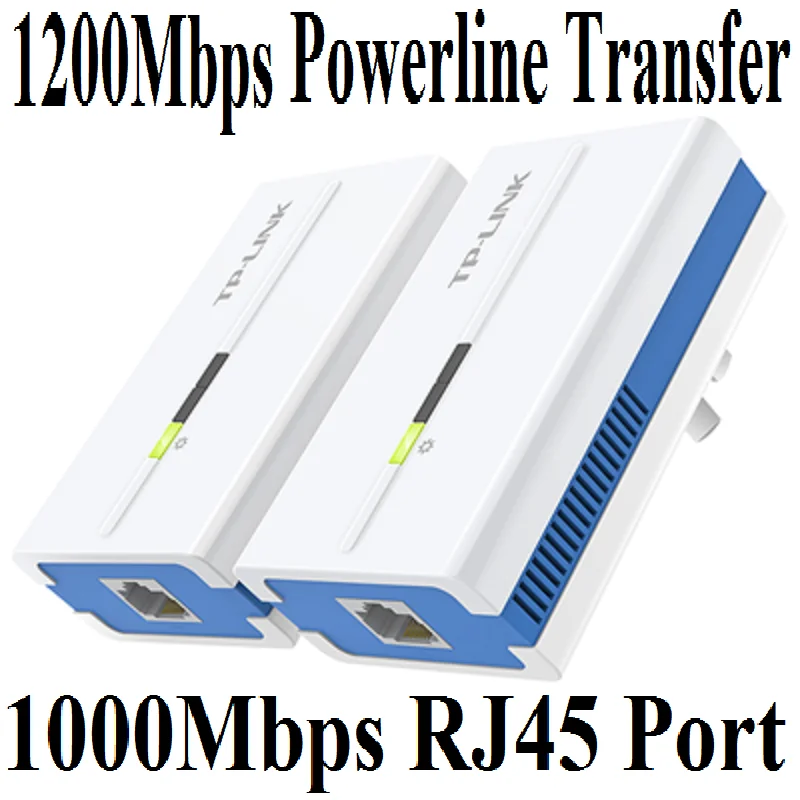 Tp Link TL PA1200 пара скорость линии питания 1200 Мбит/с AV1200 проводной удлинитель 1000