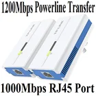 Tp-Link TL-PA1200, пара, скорость линии питания 1200 Мбитс, AV1200 проводной удлинитель, 1000 Мбитс проводное соединение, гигабитный адаптер питания