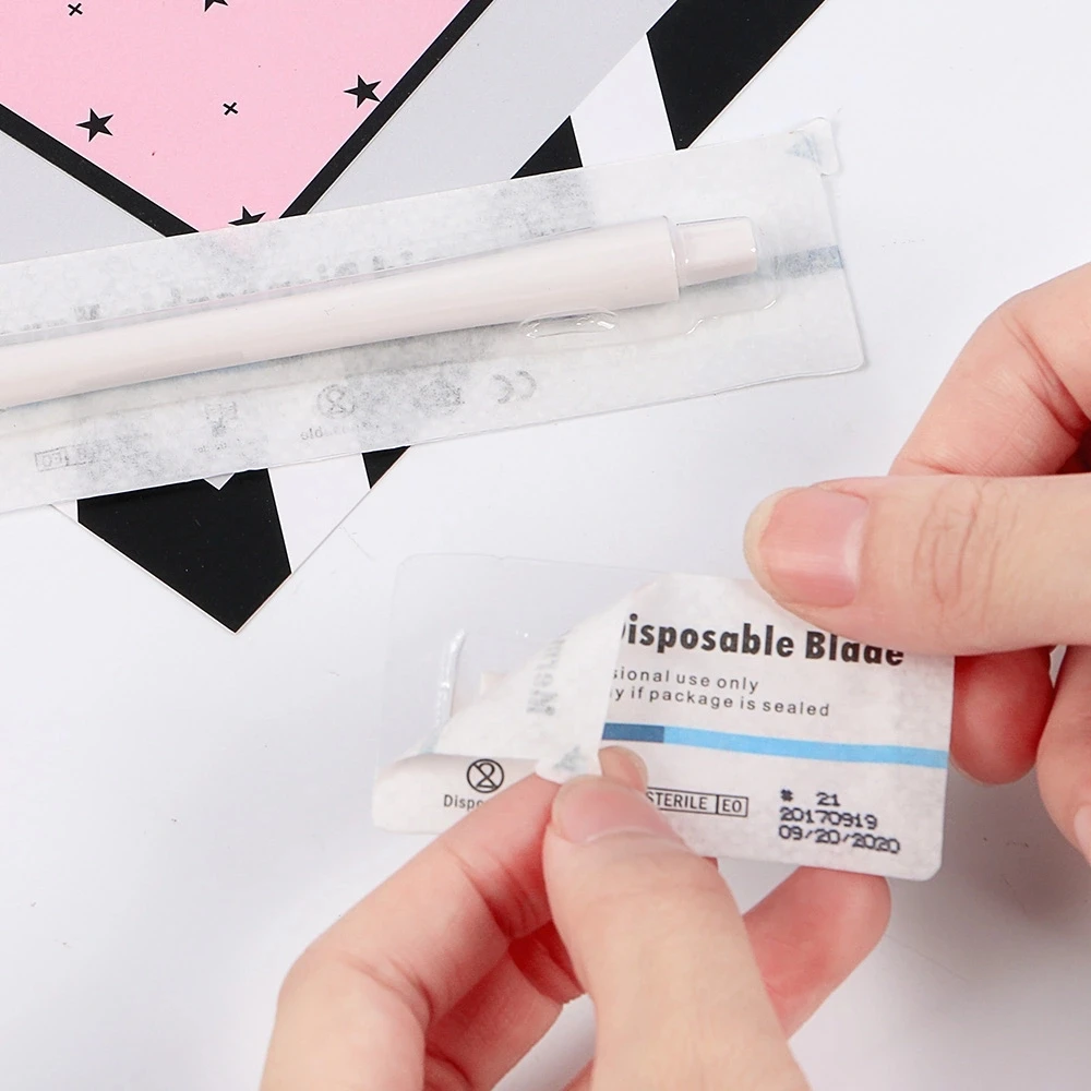 Новинка 2019 ручка для татуировки microbladig 3D ручной вышивки бровей индивидуальная