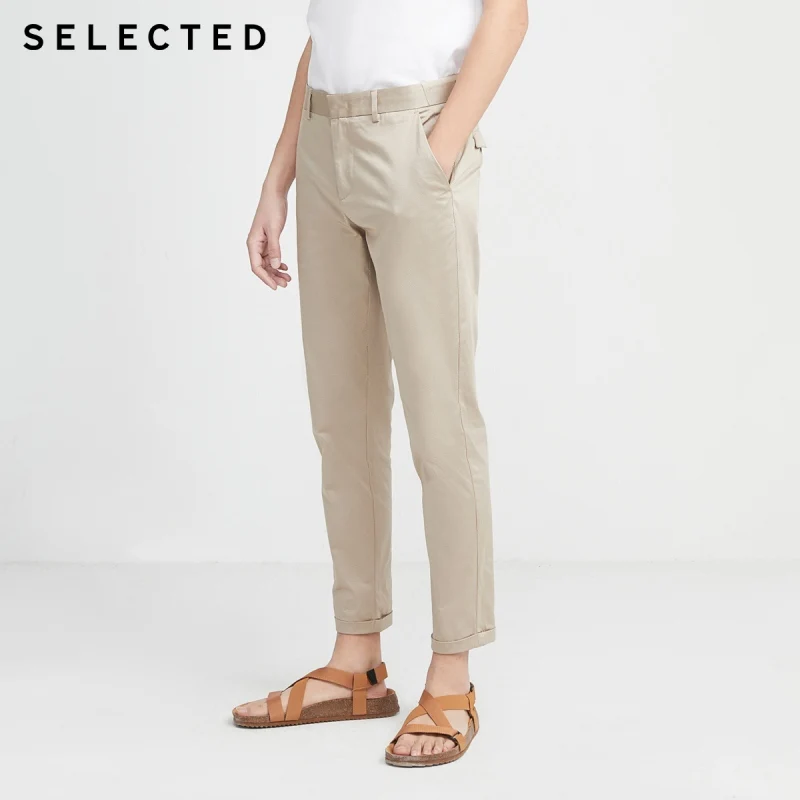 

SELECTED Men's Summer Casual Pants Cotton Printed Trousers S|420214536