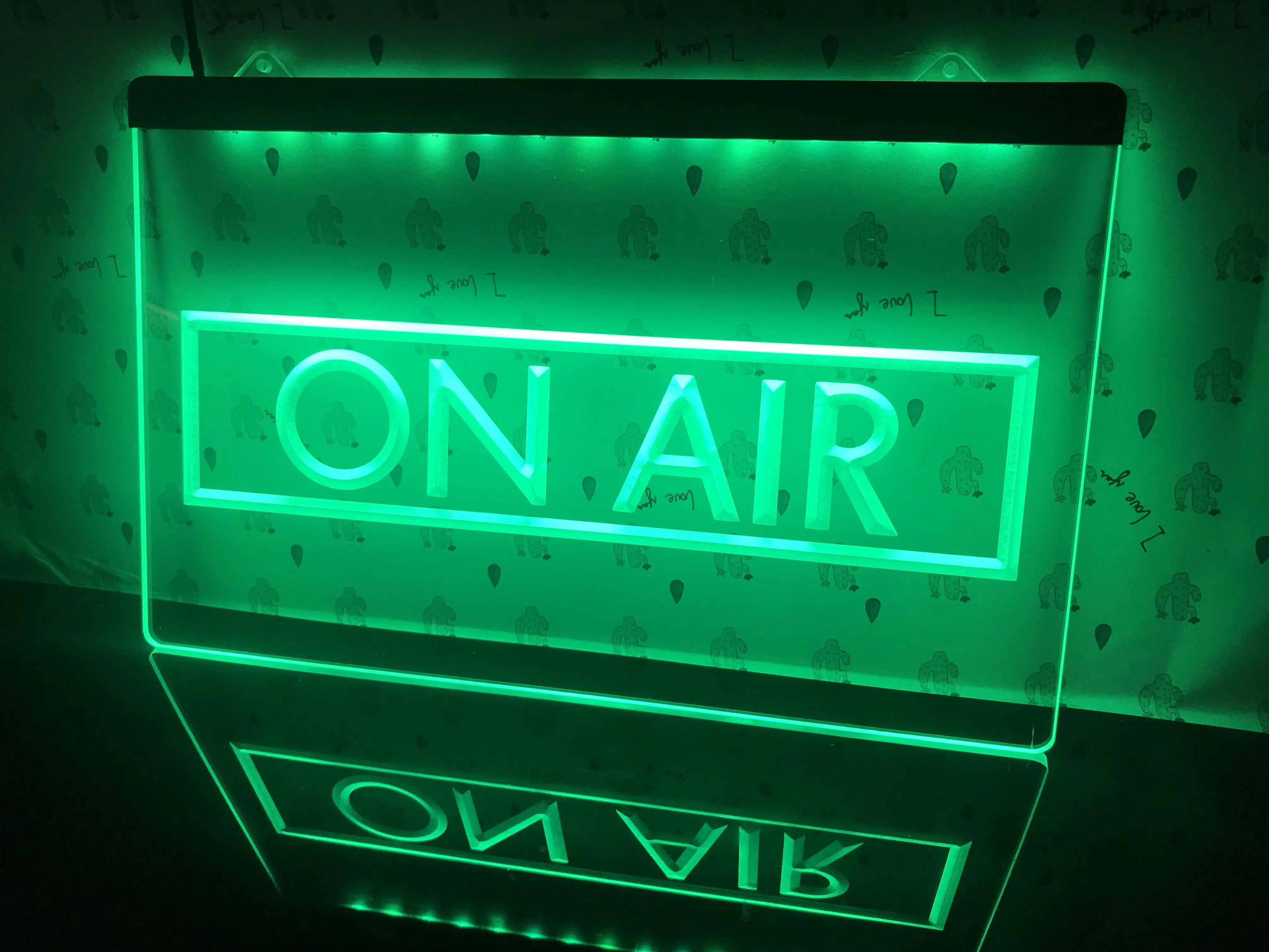 I480 On Air звукозаписывающая студия Новый Nr светодиодный неоновый Световой