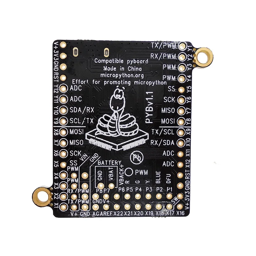Плата разработки MicroPython PYBv1.1 STM32F405 плата программирования питона|Модули для