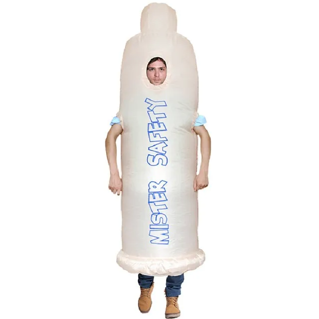 Inflatable Penis Sexy Costumes Adult Animal Men Dick Jumpsuit Funny Dress Cosplay Costume WILLY Carnival Suits |
