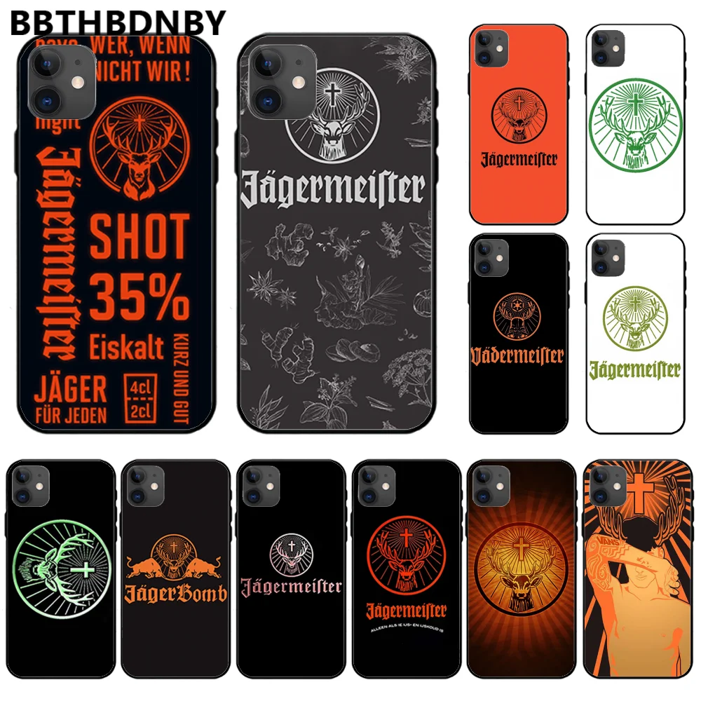 Для iphone 11 Loge Jagermeister чехол для телефона pro max x xs xr 7 8 plus 6 6s 5 5s 5se | Мобильные телефоны и
