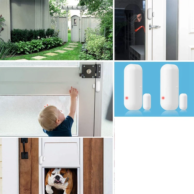 Wireless Waterproof Motion Sensor Door Window Alert Alarm Infrared for Home with Push Notification | Безопасность и защита
