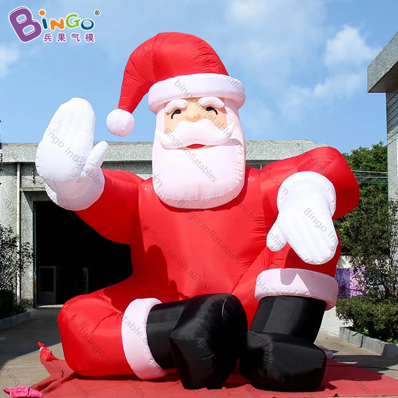 

Free Shipping Customized Giant 16ft / 5m Inflatable Santa Claus / Christmas Santa inflatable For Christmas Decoration Toys