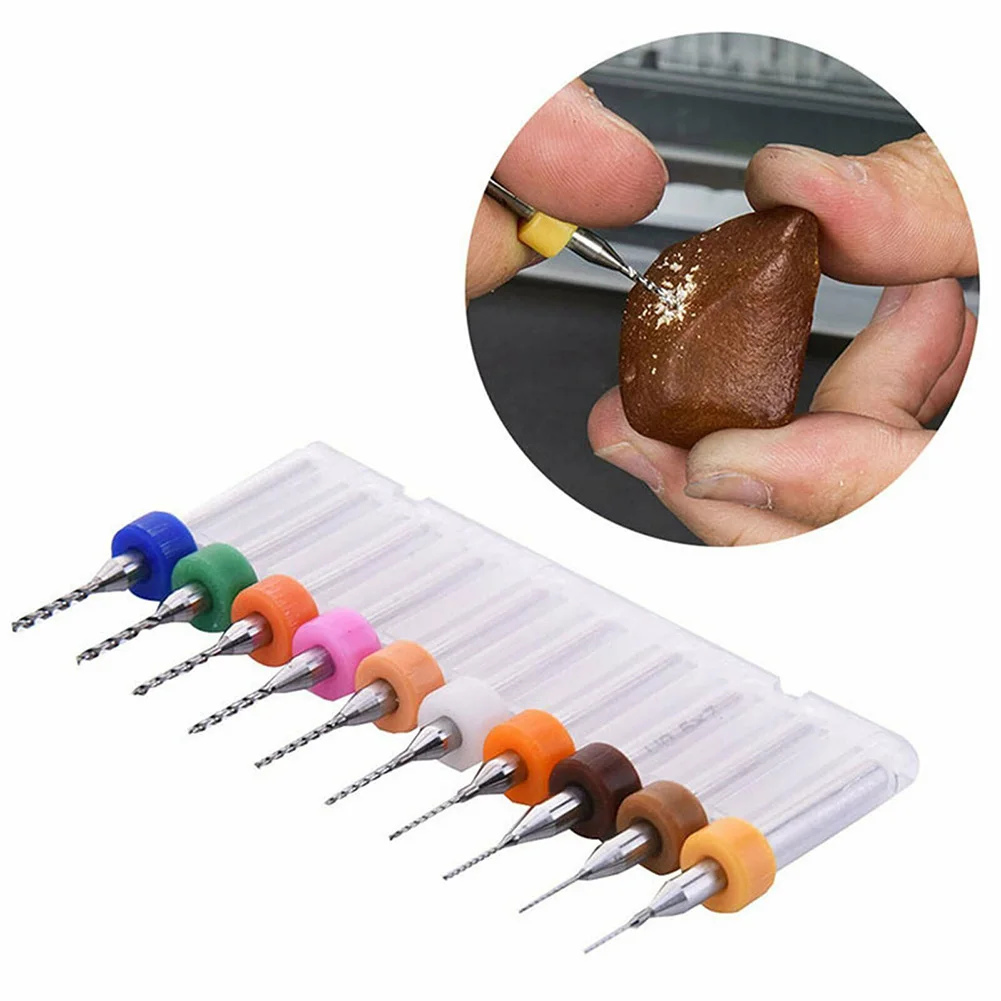 

10/20PCS Micro Drill Bit Mini Drill Bit Rotary Tools Drill Bit Bits Set Pack Kit