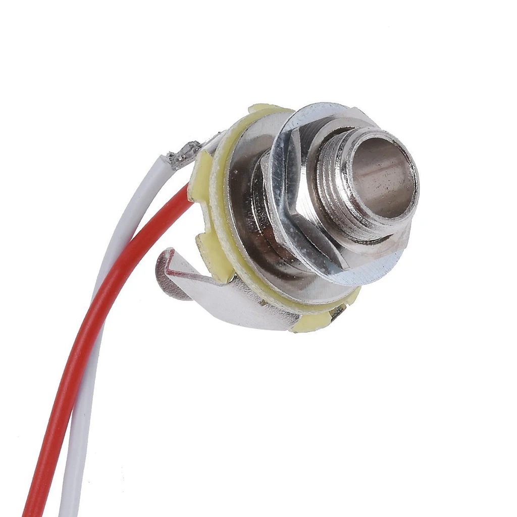

Tooyful 1 Set Electric Guitar Wiring Harness Prewired Kit 3 Way Toggle Switch 1 Volume 1 Tone 500K Pot Jack